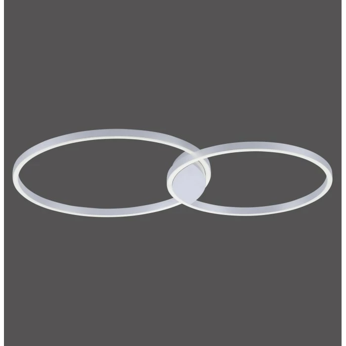 Paul Neuhaus Q-Serie Paul Neuhaus Q-KATE Deckenleuchte LED Aluminium, 1-flammig, Fernbedienung – Bild 3