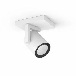 Philips Leuchten Philips Hue Ambiance White & Color Argenta Wand-/Deckenspot Erweiterung Weiß, 1-flammig, Farbwechsler
