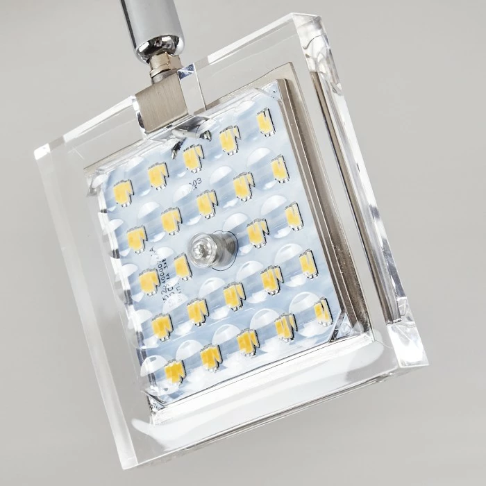 Hofstein Piney Deckenleuchte LED Nickel-Matt, 2-flammig – Bild 15