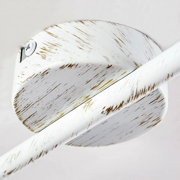 Hofstein Polmak Deckenspot Weiß, Gold, 2-flammig – Bild 12