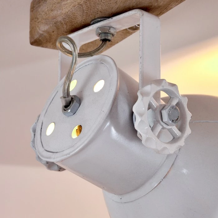 Hofstein Porcia Deckenleuchte Holz dunkel, 3-flammig – Bild 13