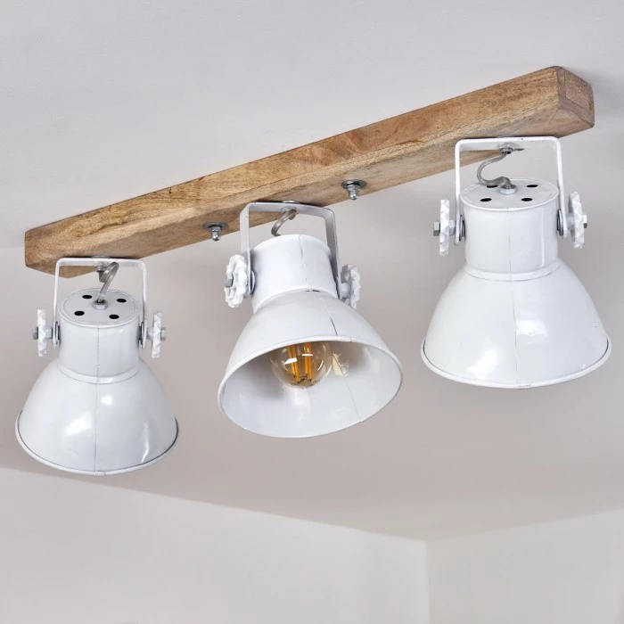 Hofstein Porcia Deckenleuchte Holz dunkel, 3-flammig – Bild 8