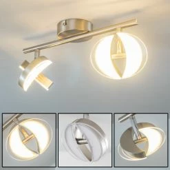 Hofstein Puslinch Deckenspot LED Nickel-Matt, 4-flammig