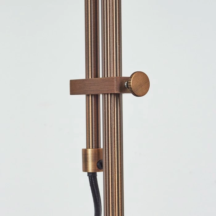 Hofstein Ragaz Bankerlampe Bronze, 1-flammig – Bild 6