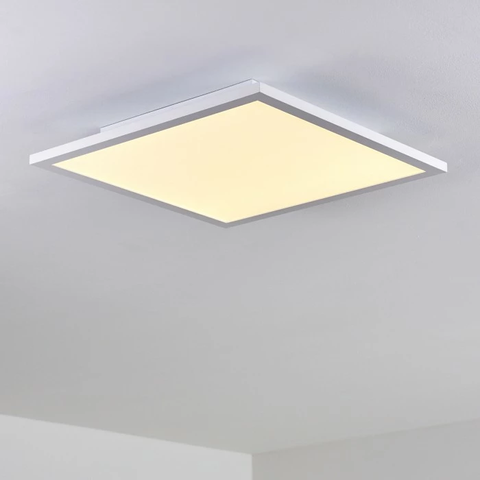 Hofstein Salmi Deckenpanel LED Weiß, 1-flammig, Fernbedienung, Farbwechsler – Bild 21