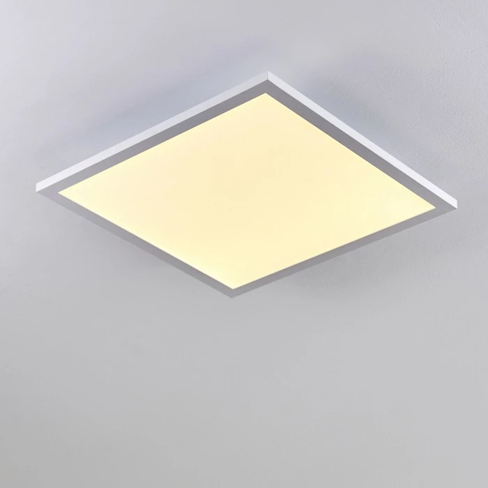 Hofstein Salmi Deckenpanel LED Weiß, 1-flammig, Fernbedienung, Farbwechsler – Bild 22