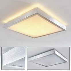 Hofstein Sora Deckenleuchte LED Nickel-Matt, 1-flammig