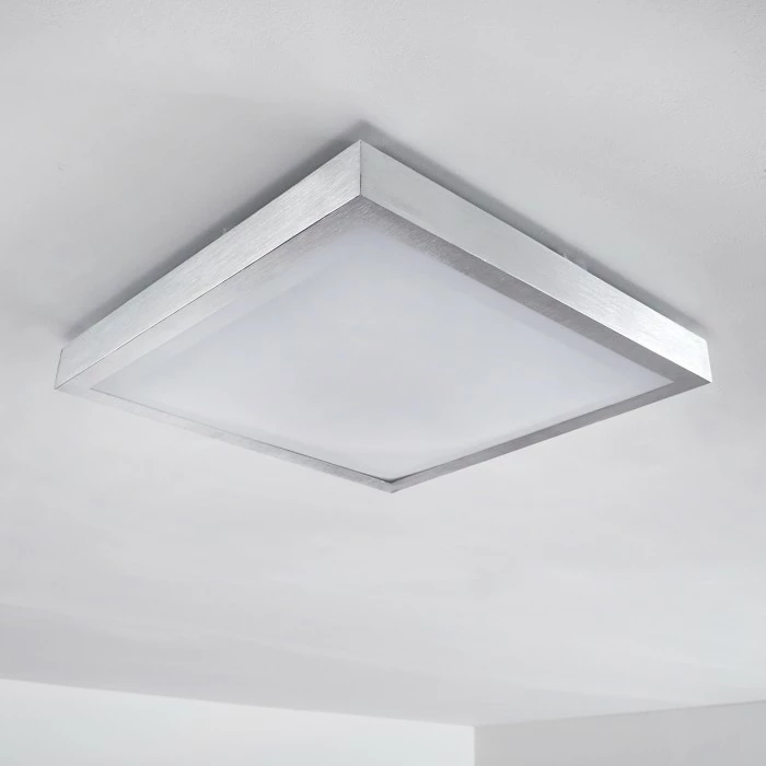 Hofstein Sora Deckenleuchte LED Nickel-Matt, 1-flammig – Bild 13