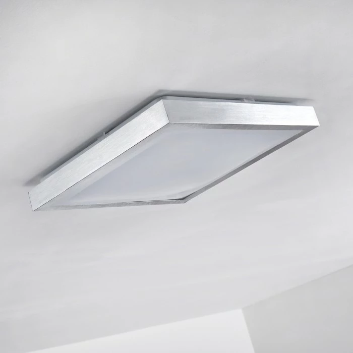Hofstein Sora Deckenleuchte LED Nickel-Matt, 1-flammig – Bild 5