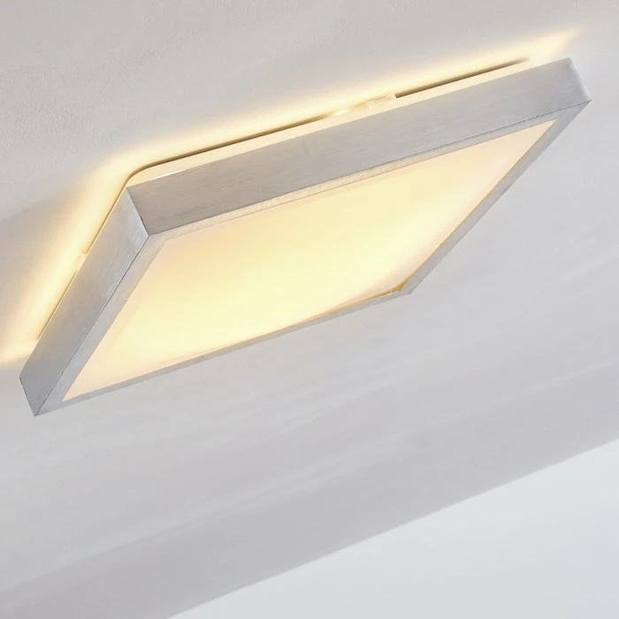 Hofstein Sora Deckenleuchte LED Nickel-Matt, 1-flammig – Bild 10