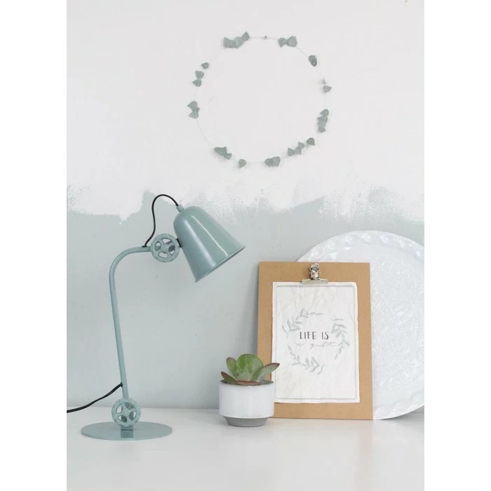 Steinhauer Dolphin Tischleuchte Grün, 1-flammig – Bild 5