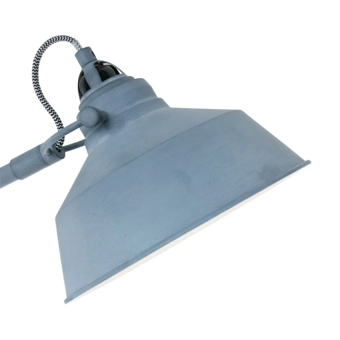 Steinhauer MEXLITE Stehleuchte Grau, 1-flammig – Bild 4