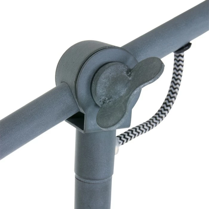 Steinhauer MEXLITE Stehleuchte Grau, 1-flammig – Bild 5