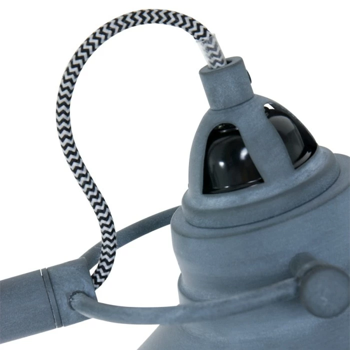 Steinhauer MEXLITE Stehleuchte Grau, 1-flammig – Bild 6