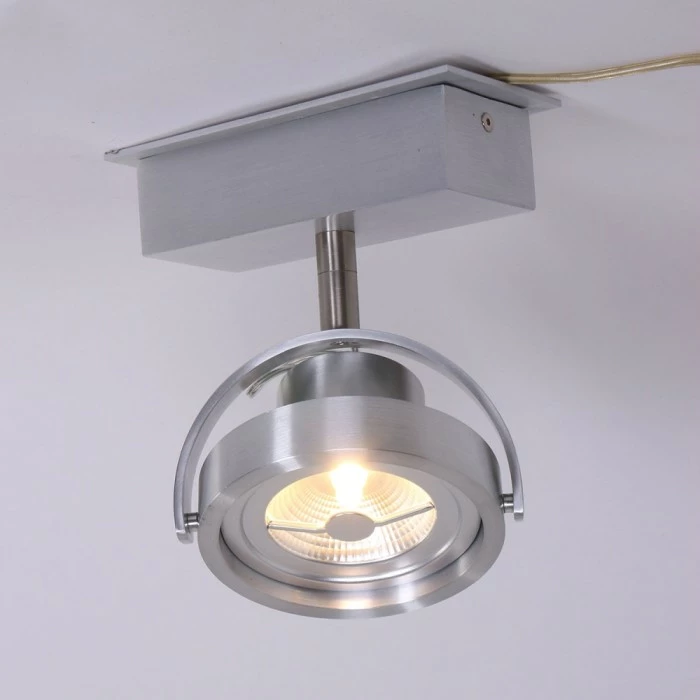 Steinhauer Mexlite Strahler LED Edelstahl, 1-flammig