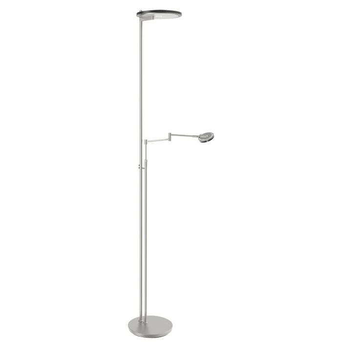 Steinhauer Turound Stehlampe LED Edelstahl, 2-flammig – Bild 5