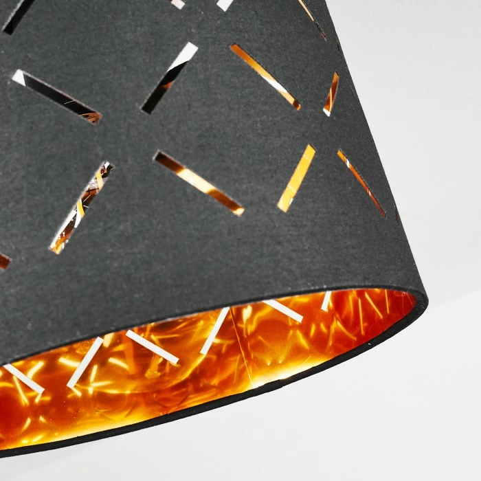 Hofstein Tallaboa Deckenleuchte Schwarz, 1-flammig – Bild 3