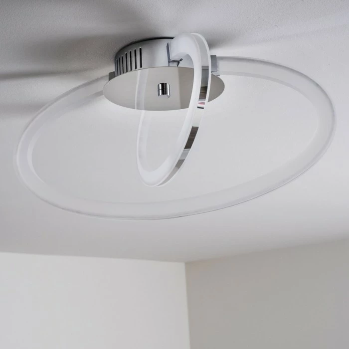 Hofstein Tesoro Deckenleuchte LED Chrom, 1-flammig – Bild 13