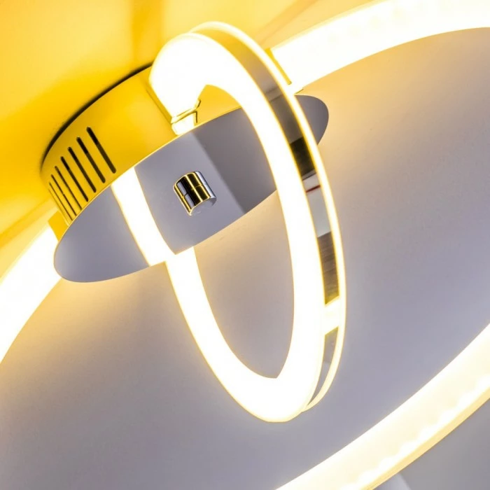 Hofstein Tesoro Deckenleuchte LED Chrom, 1-flammig – Bild 7