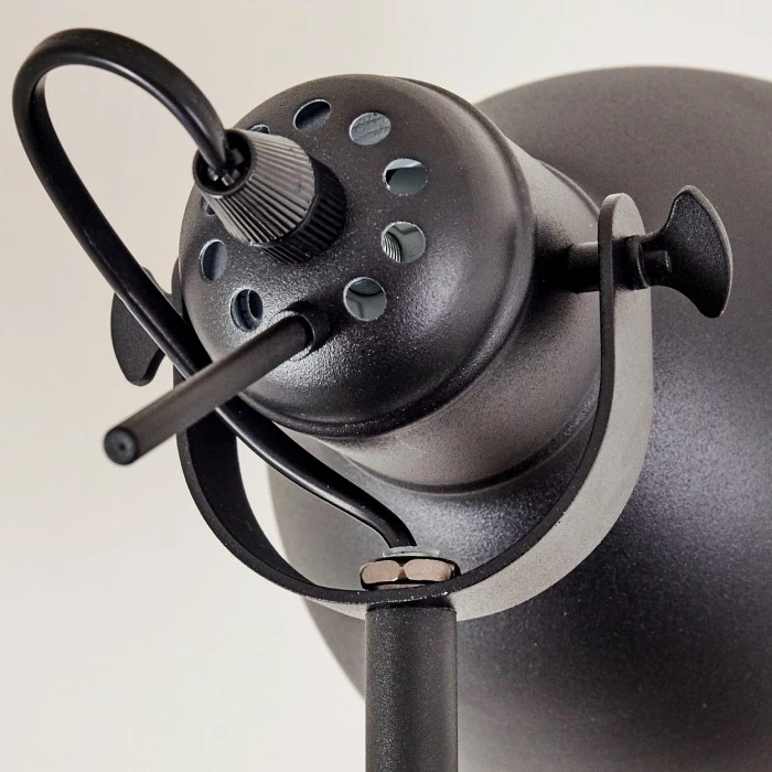 Hofstein Timola Stehleuchte Schwarz, 1-flammig – Bild 21