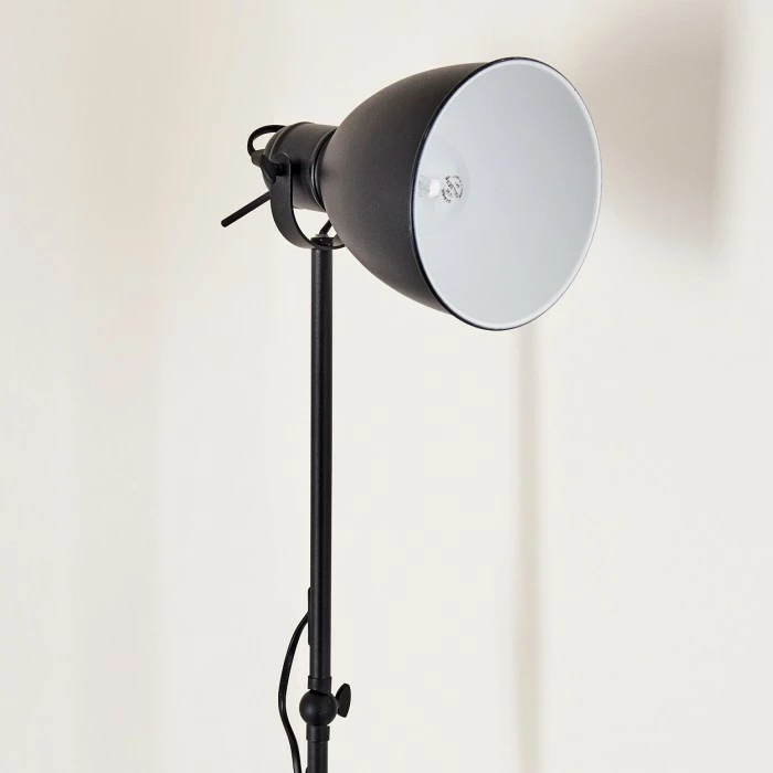 Hofstein Timola Stehleuchte Schwarz, 1-flammig – Bild 5