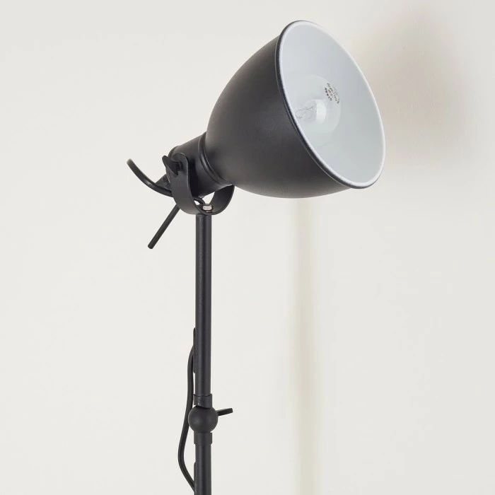 Hofstein Timola Tischleuchte Schwarz, 1-flammig – Bild 7