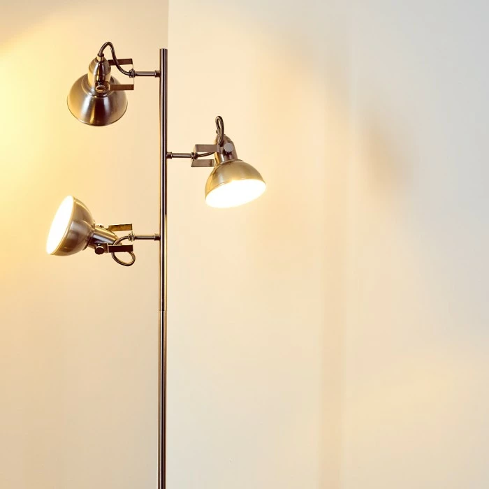 Reality Tina Stehleuchte Nickel-Matt, 3-flammig – Bild 11