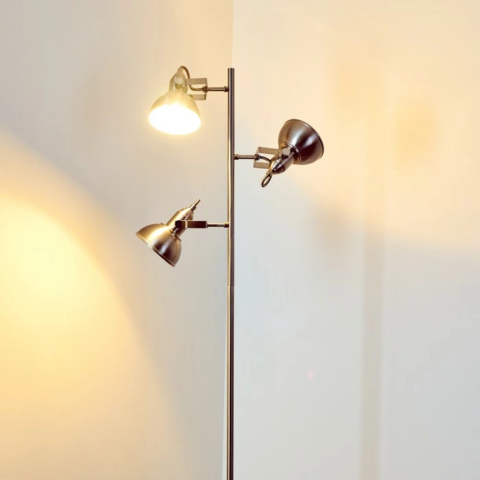 Reality Tina Stehleuchte Nickel-Matt, 3-flammig – Bild 12