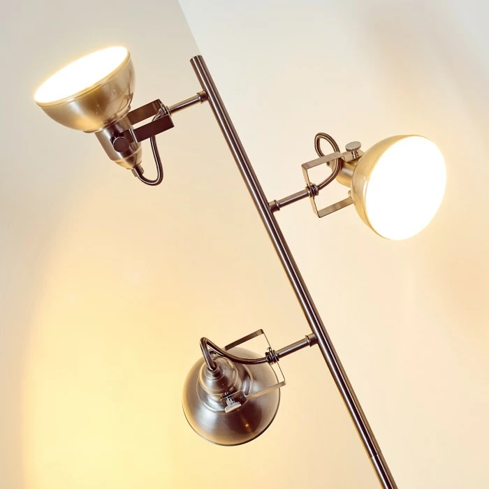 Reality Tina Stehleuchte Nickel-Matt, 3-flammig – Bild 16