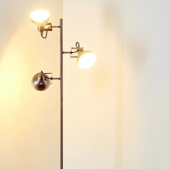 Reality Tina Stehleuchte Nickel-Matt, 3-flammig – Bild 17