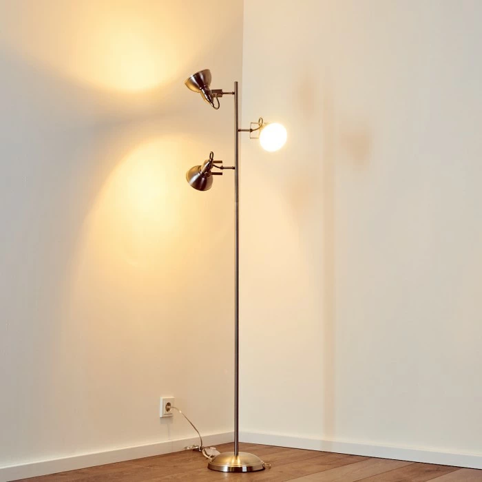 Reality Tina Stehleuchte Nickel-Matt, 3-flammig – Bild 20