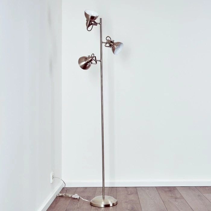 Reality Tina Stehleuchte Nickel-Matt, 3-flammig – Bild 21