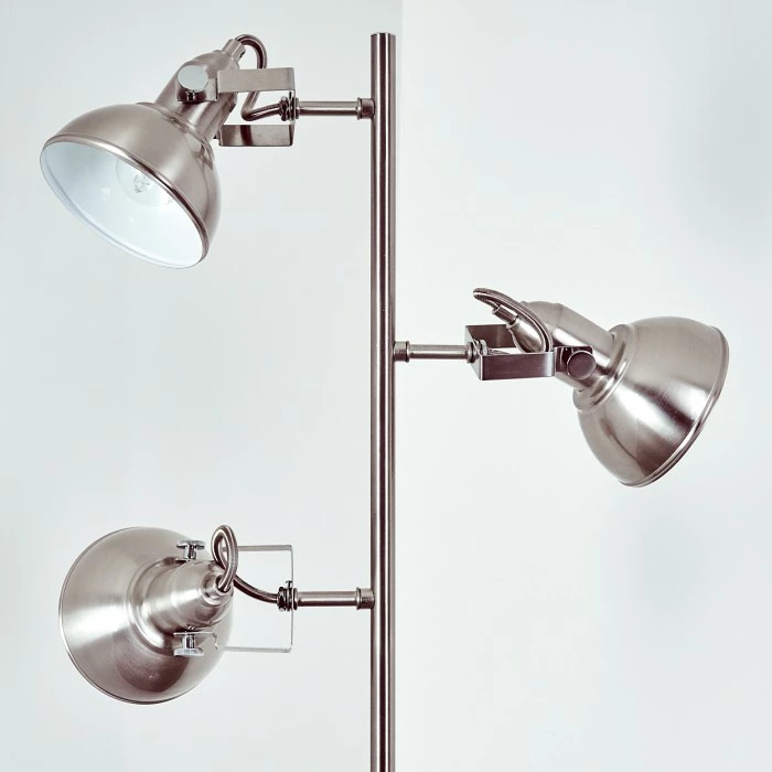 Reality Tina Stehleuchte Nickel-Matt, 3-flammig – Bild 4