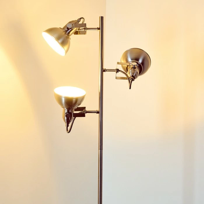 Reality Tina Stehleuchte Nickel-Matt, 3-flammig – Bild 9