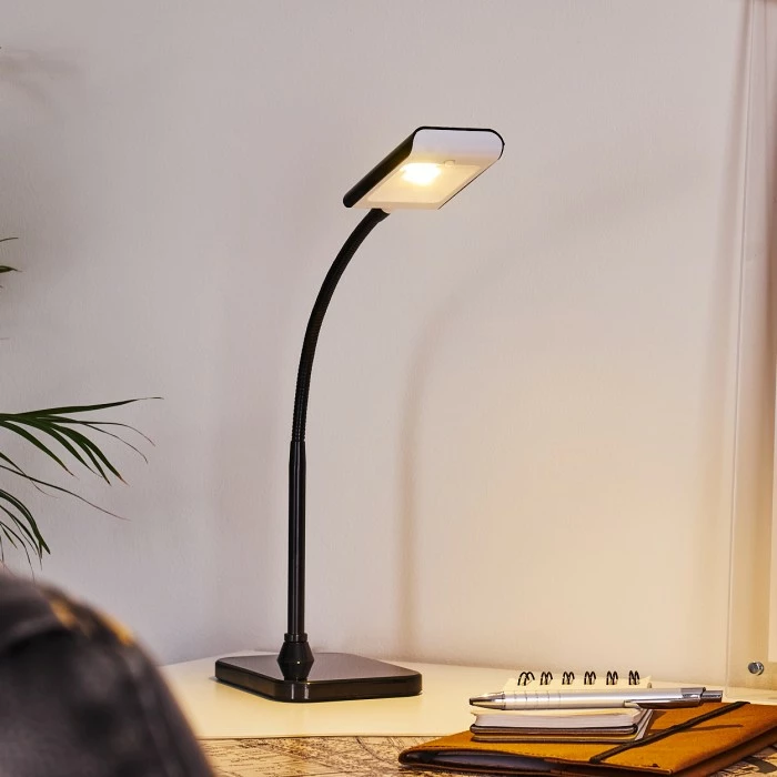 Hofstein Tischleuchte LED Schwarz, 1-flammig – Bild 3