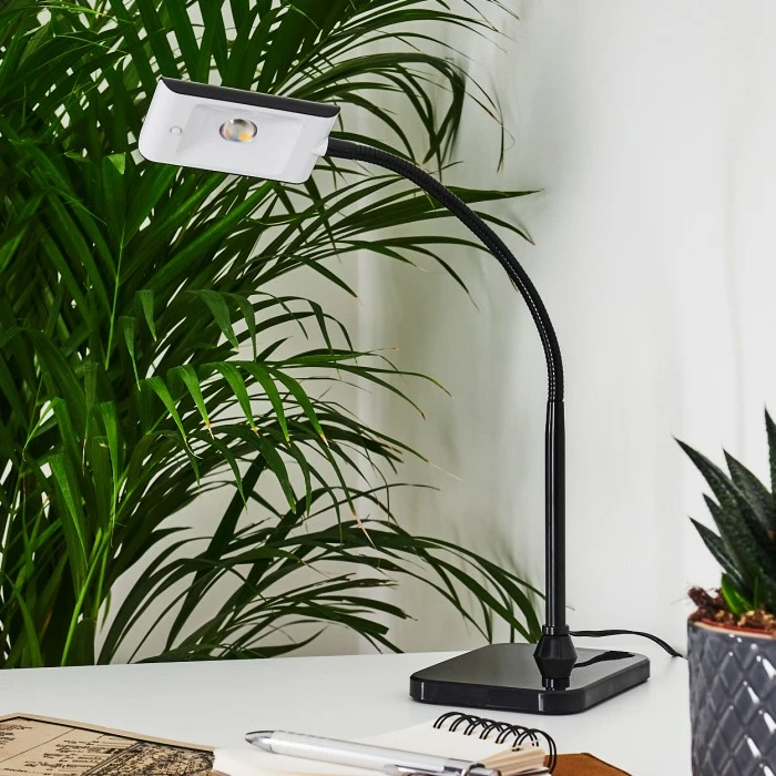 Hofstein Tischleuchte LED Schwarz, 1-flammig – Bild 5