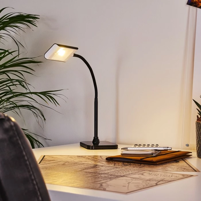 Hofstein Tischleuchte LED Schwarz, 1-flammig – Bild 10