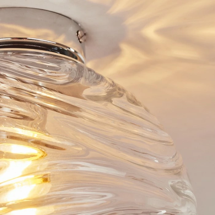 Hofstein Tomboul Deckenleuchte Chrom, 1-flammig – Bild 12