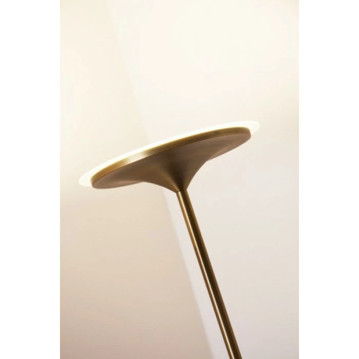 Trio Leuchten ARANGO Stehleuchte LED Messing, 1-flammig – Bild 2