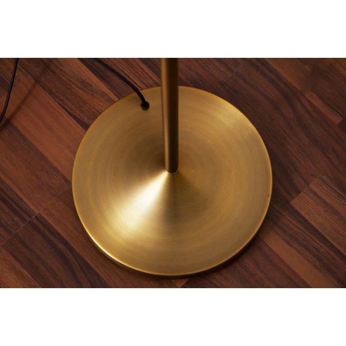 Trio Leuchten ARANGO Stehleuchte LED Messing, 1-flammig – Bild 9