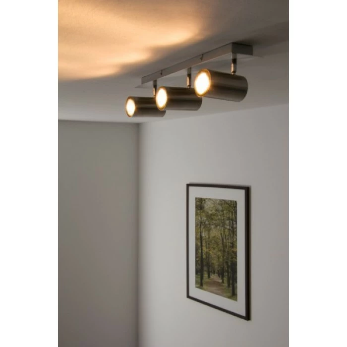 Trio Leuchten MARLEY Deckenleuchte Nickel-Matt, Edelstahl, 3-flammig – Bild 15