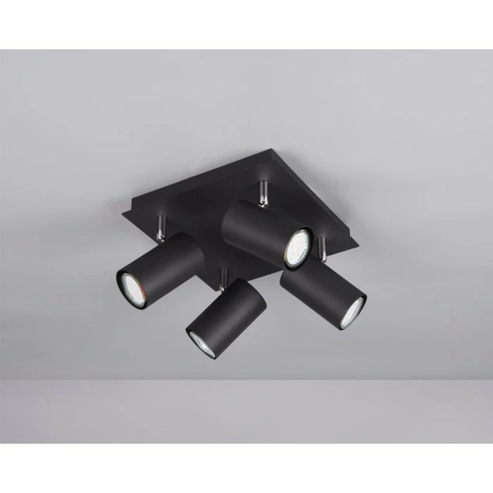 Trio Leuchten MARLEY Strahler Schwarz, 4-flammig – Bild 5