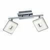 Trio Leuchten Trio Pontius Deckenspot LED Chrom, 2-flammig