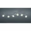 Trio Leuchten Trio Pontius Spotbalken LED Chrom, 6-flammig