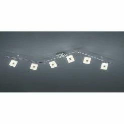 Trio Leuchten Trio Pontius Spotbalken LED Chrom, 6-flammig