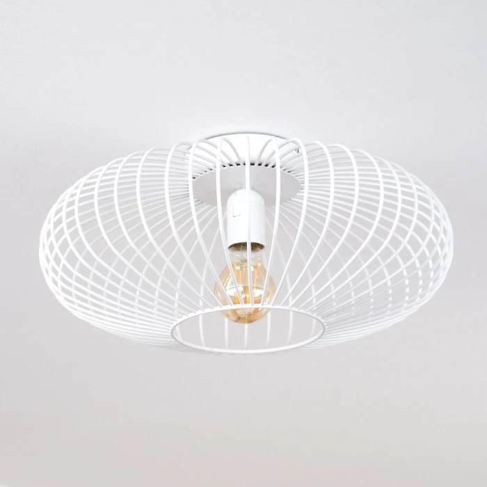 Hofstein Wemude Deckenleuchte Weiß, 1-flammig – Bild 8