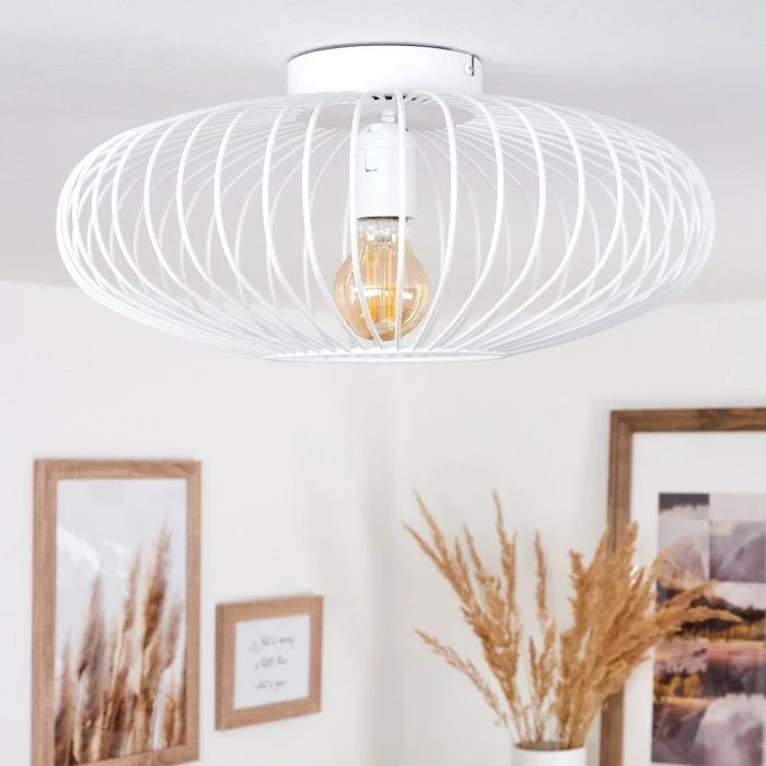 Hofstein Wemude Deckenleuchte Weiß, 1-flammig – Bild 10