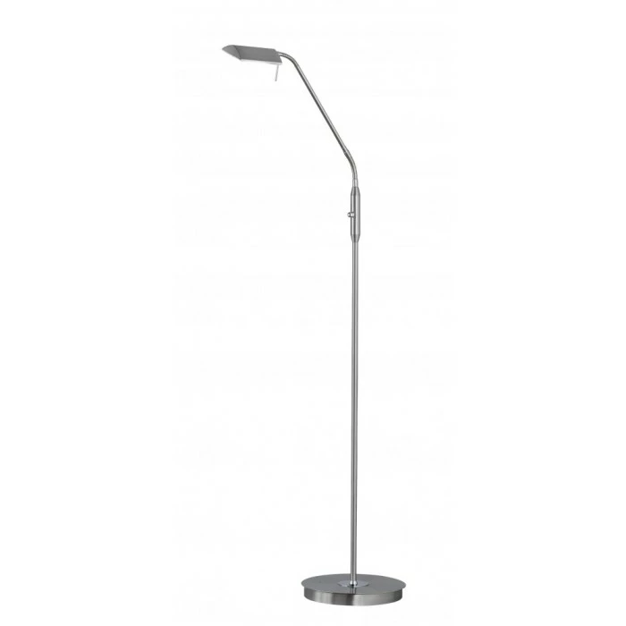 Wofi Leuchten Wofi CORY Standleuchte LED Nickel-Matt, 1-flammig – Bild 2