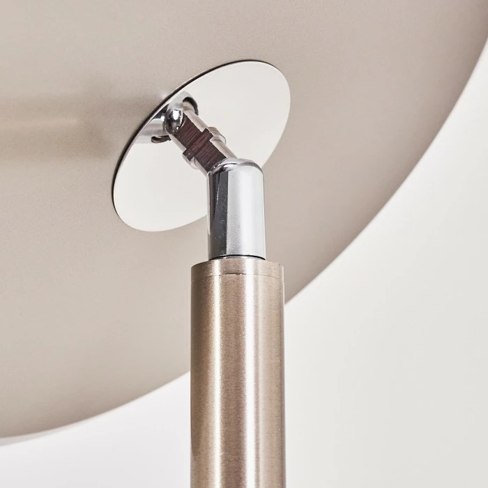 Hofstein Wonsbek Deckenfluter LED Nickel-Matt, 1-flammig – Bild 11