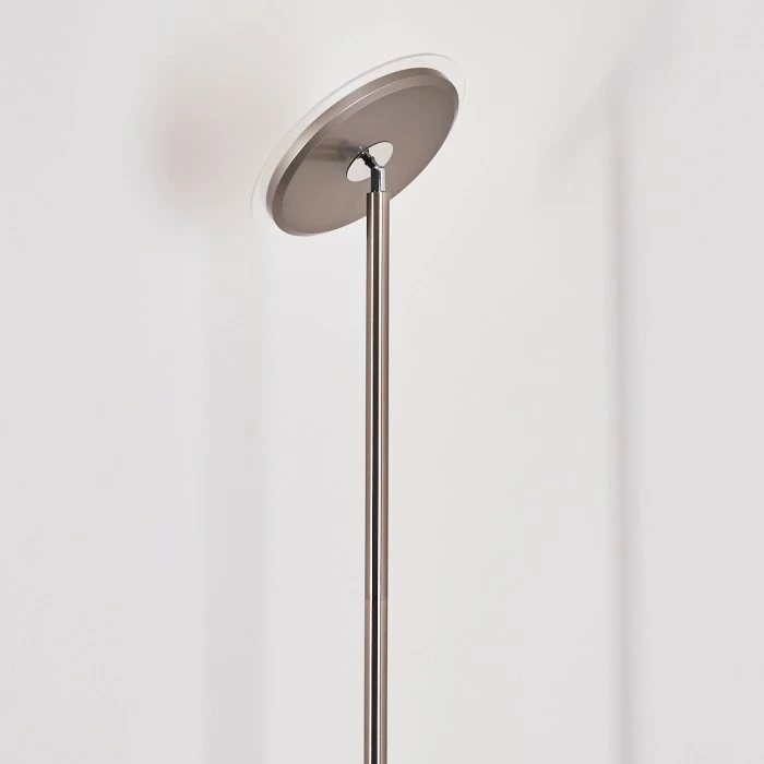 Hofstein Wonsbek Deckenfluter LED Nickel-Matt, 1-flammig – Bild 14